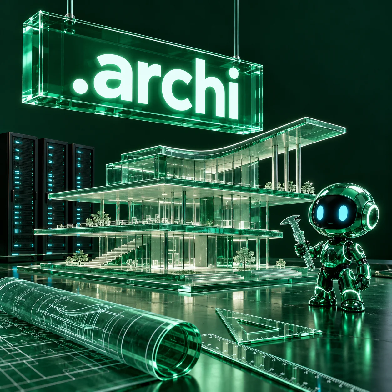 تصویر اختصاصی .archi، ربات و سرورهای شبکه