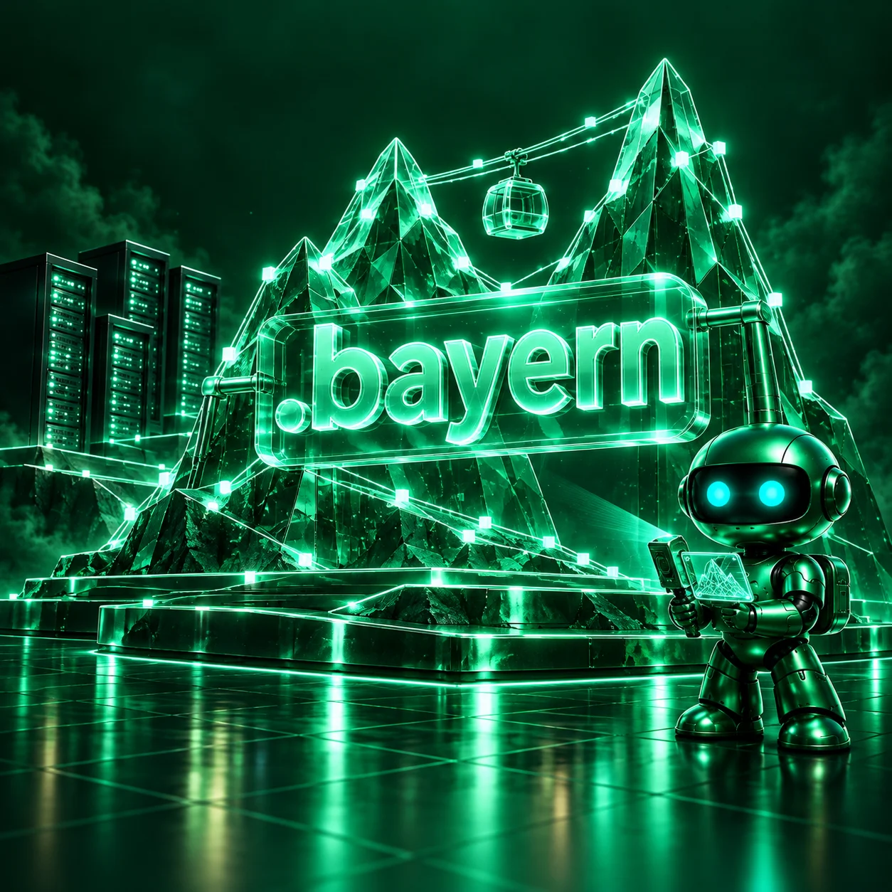 تصویر اختصاصی .bayern، ربات و سرورهای شبکه
