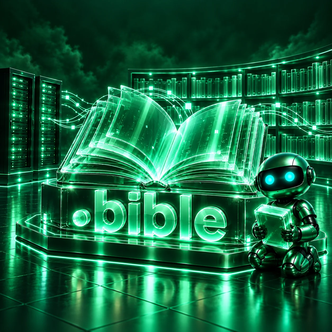 تصویر اختصاصی .bible، ربات و سرورهای شبکه