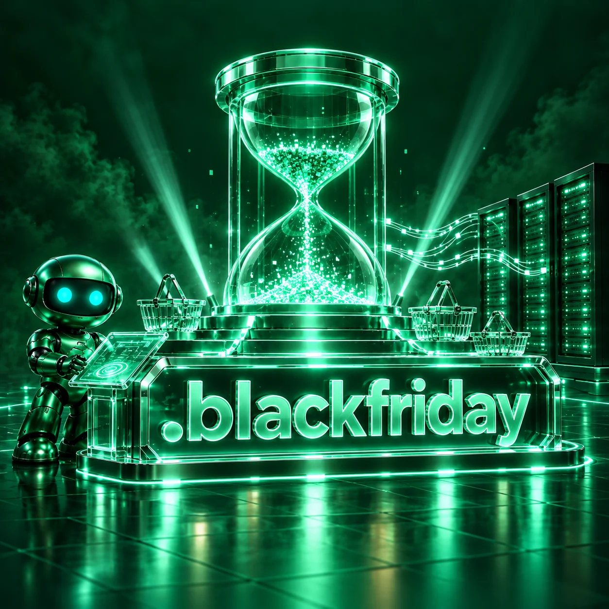 تصویر اختصاصی .blackfriday، ربات و سرورهای شبکه