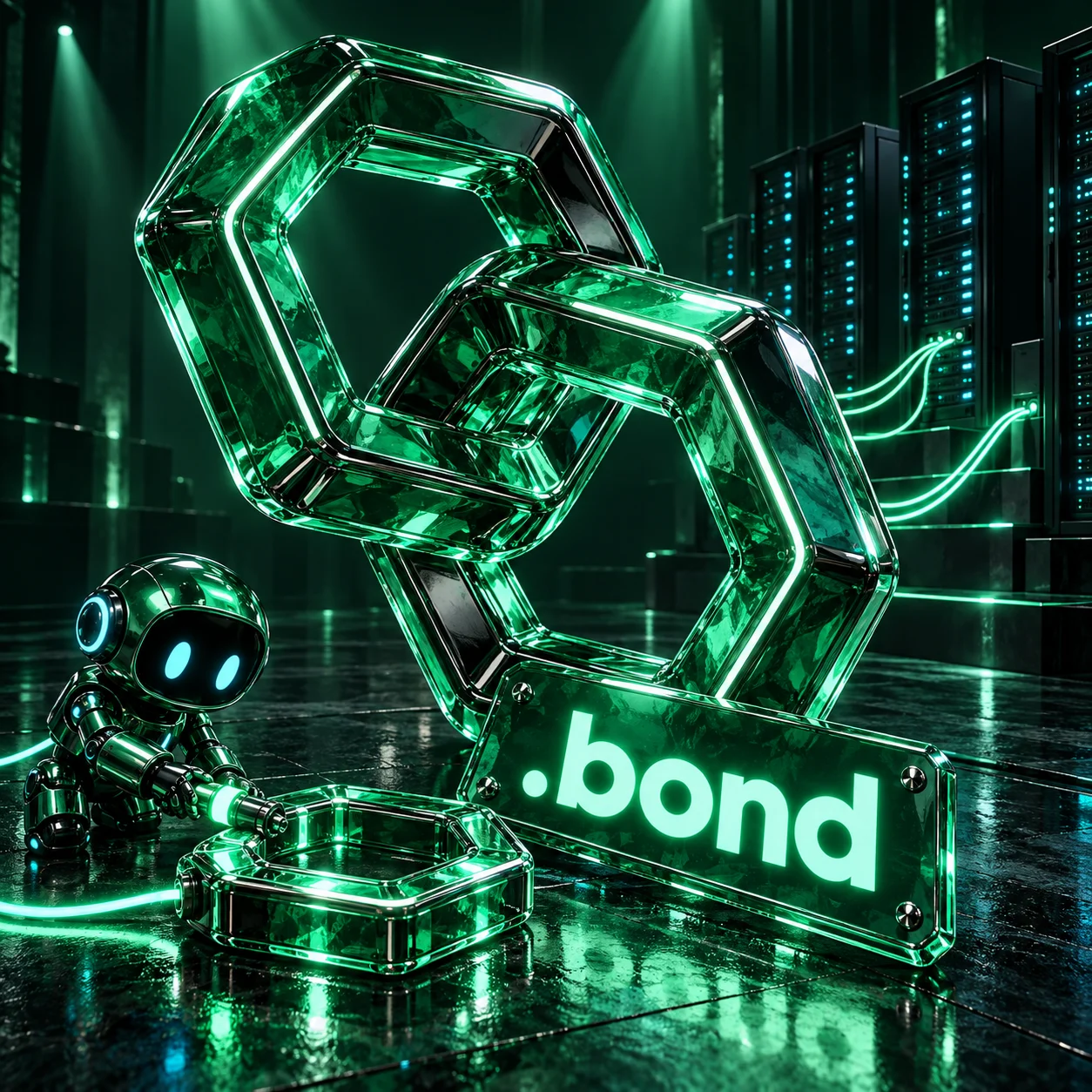 تصویر اختصاصی .bond، ربات و سرورهای شبکه