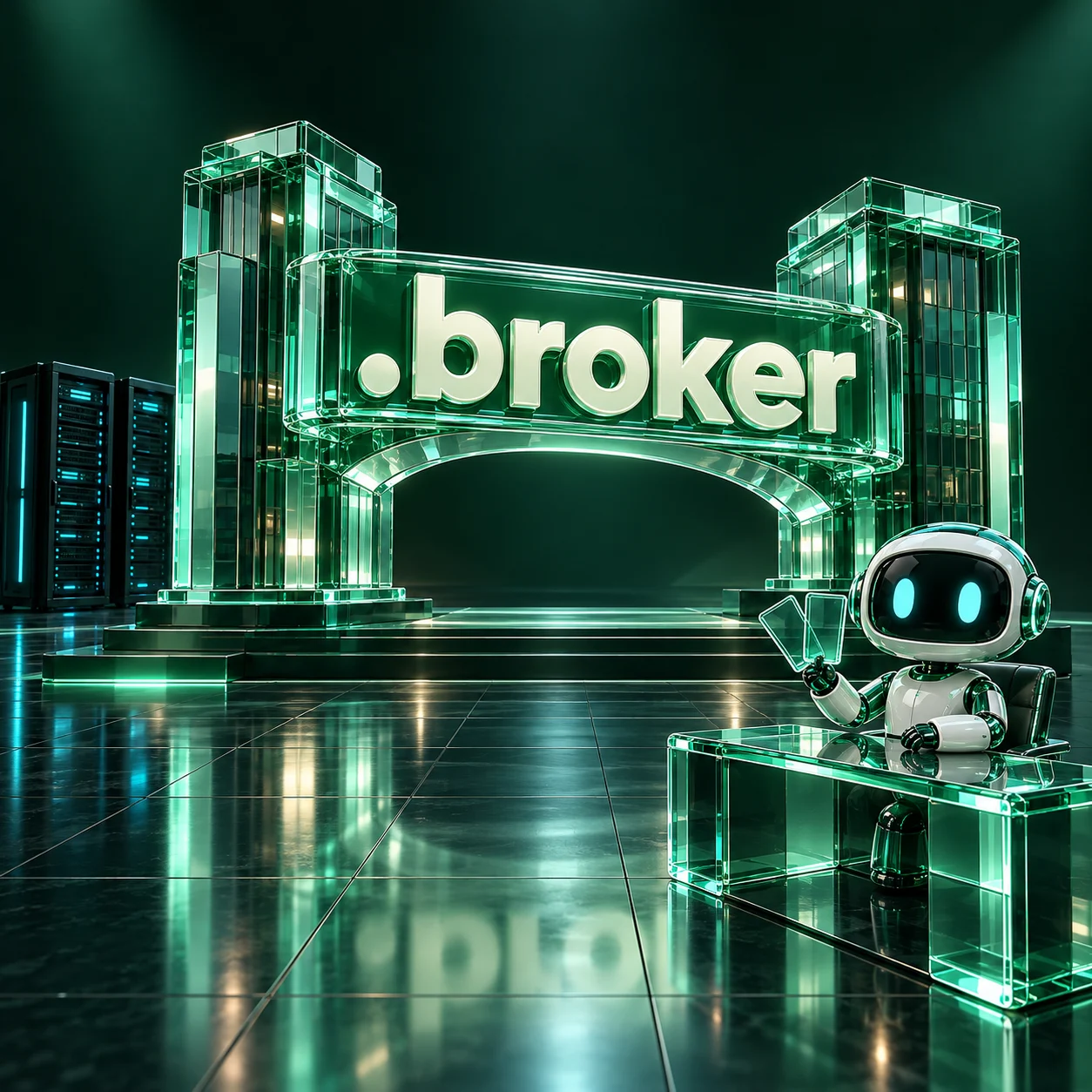 تصویر اختصاصی .broker، ربات و سرورهای شبکه