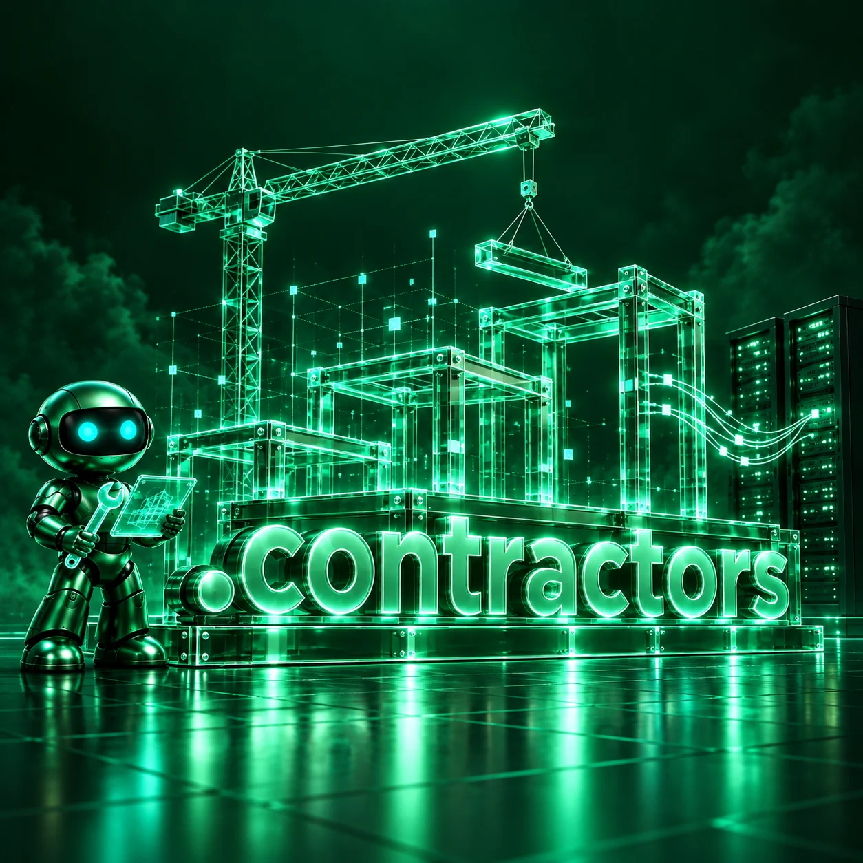 تصویر اختصاصی .contractors، ربات و سرورهای شبکه