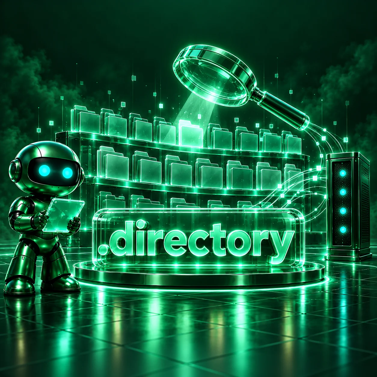 تصویر اختصاصی .directory، ربات و سرورهای شبکه
