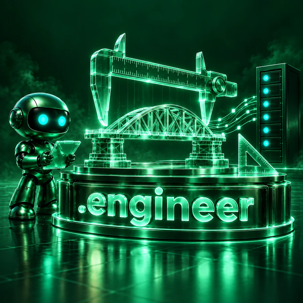 تصویر اختصاصی .engineer، ربات و سرورهای شبکه