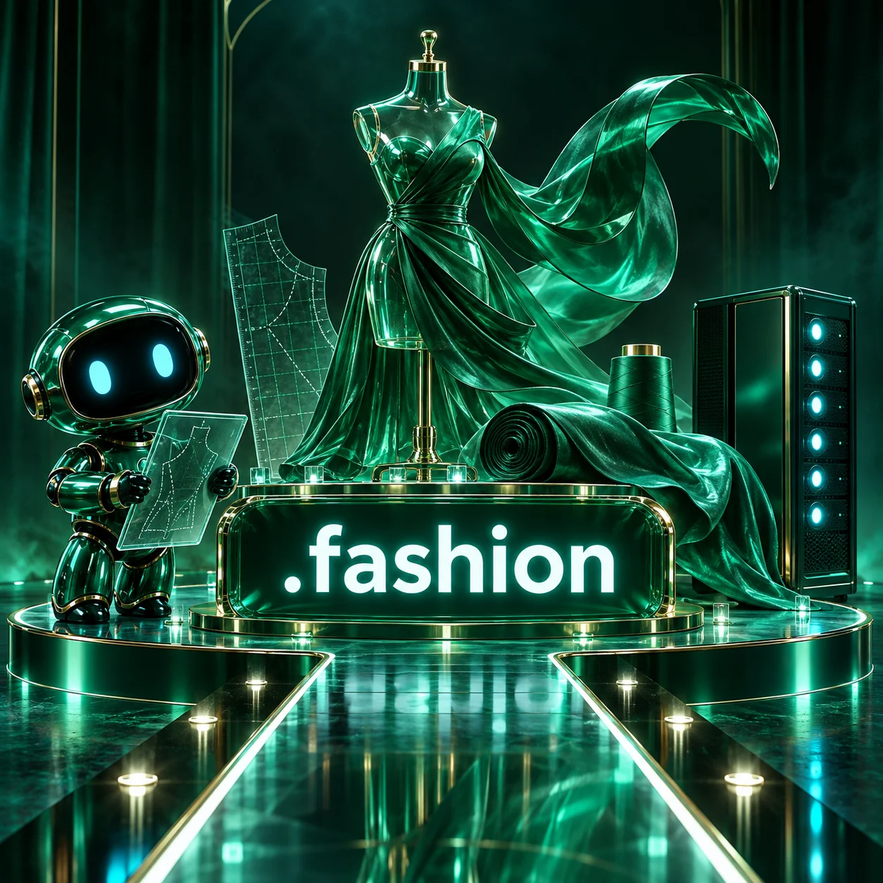 تصویر اختصاصی .fashion، ربات و سرورهای شبکه