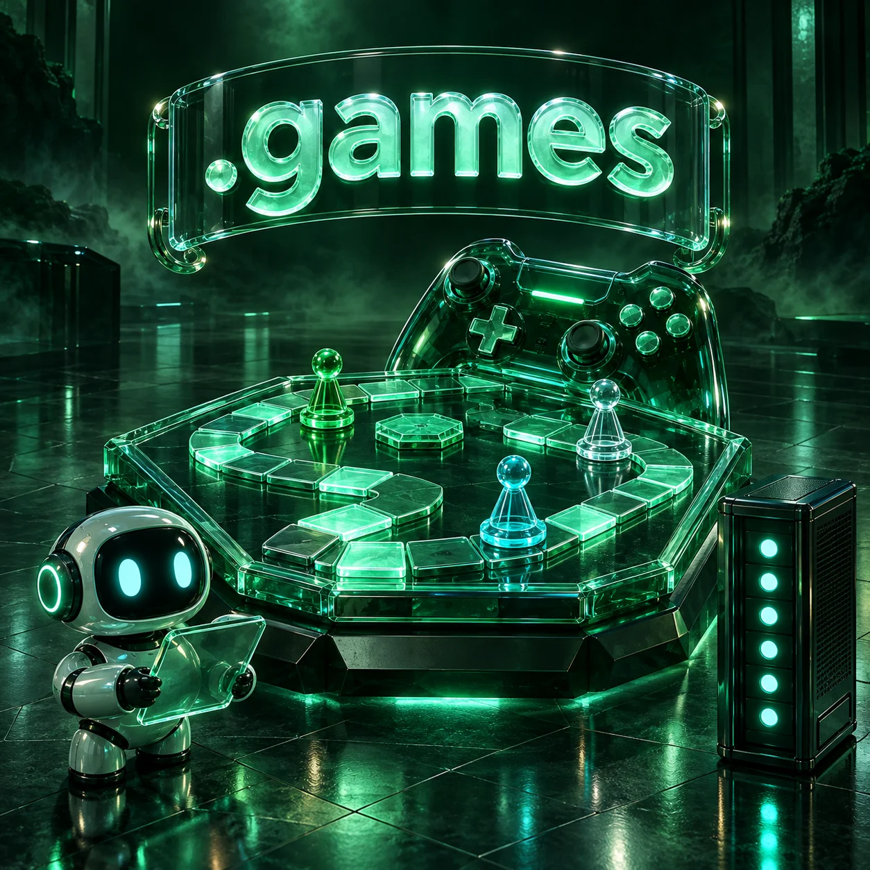 تصویر اختصاصی .games، ربات و سرورهای شبکه