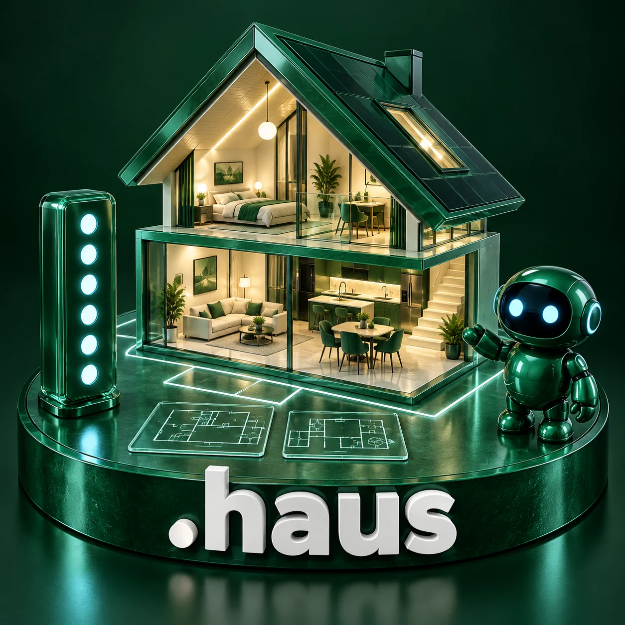 تصویر اختصاصی .haus، ربات و سرورهای شبکه