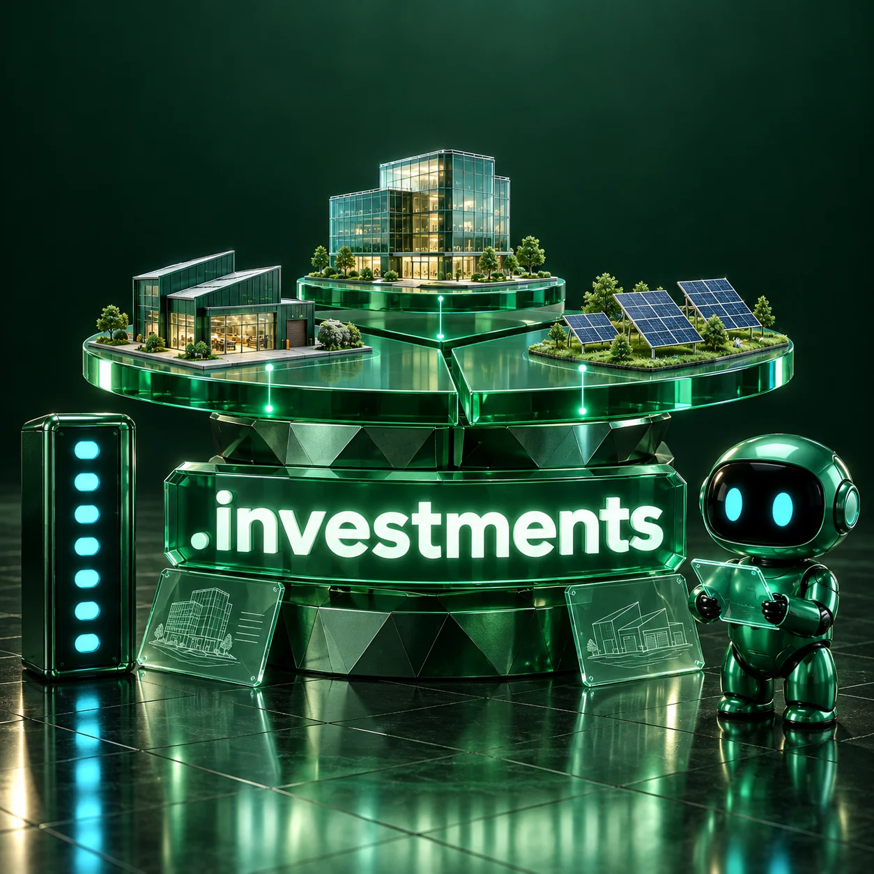 تصویر اختصاصی .investments، ربات و سرورهای شبکه