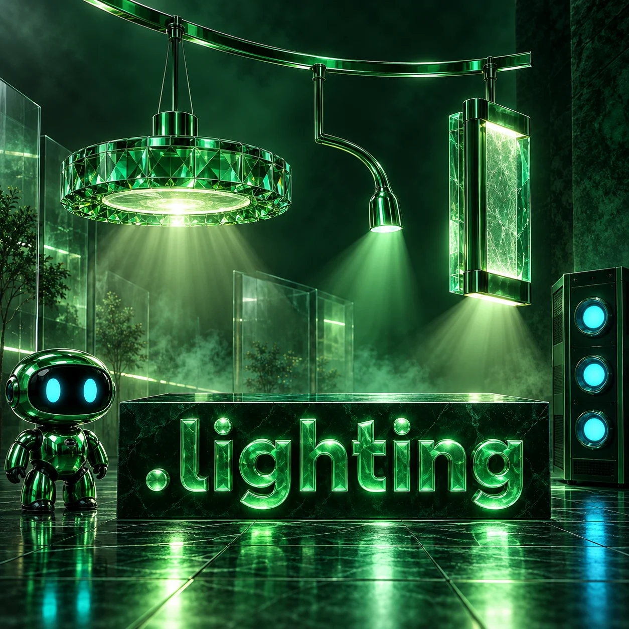 تصویر اختصاصی .lighting، ربات و سرورهای شبکه