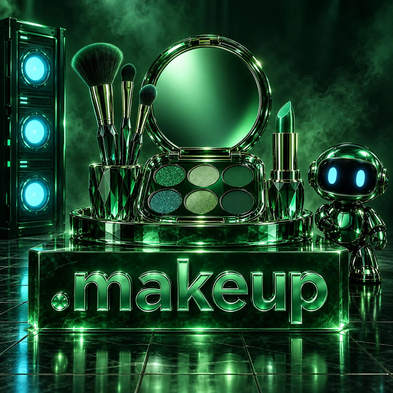 تصویر اختصاصی .makeup، ربات و سرورهای شبکه