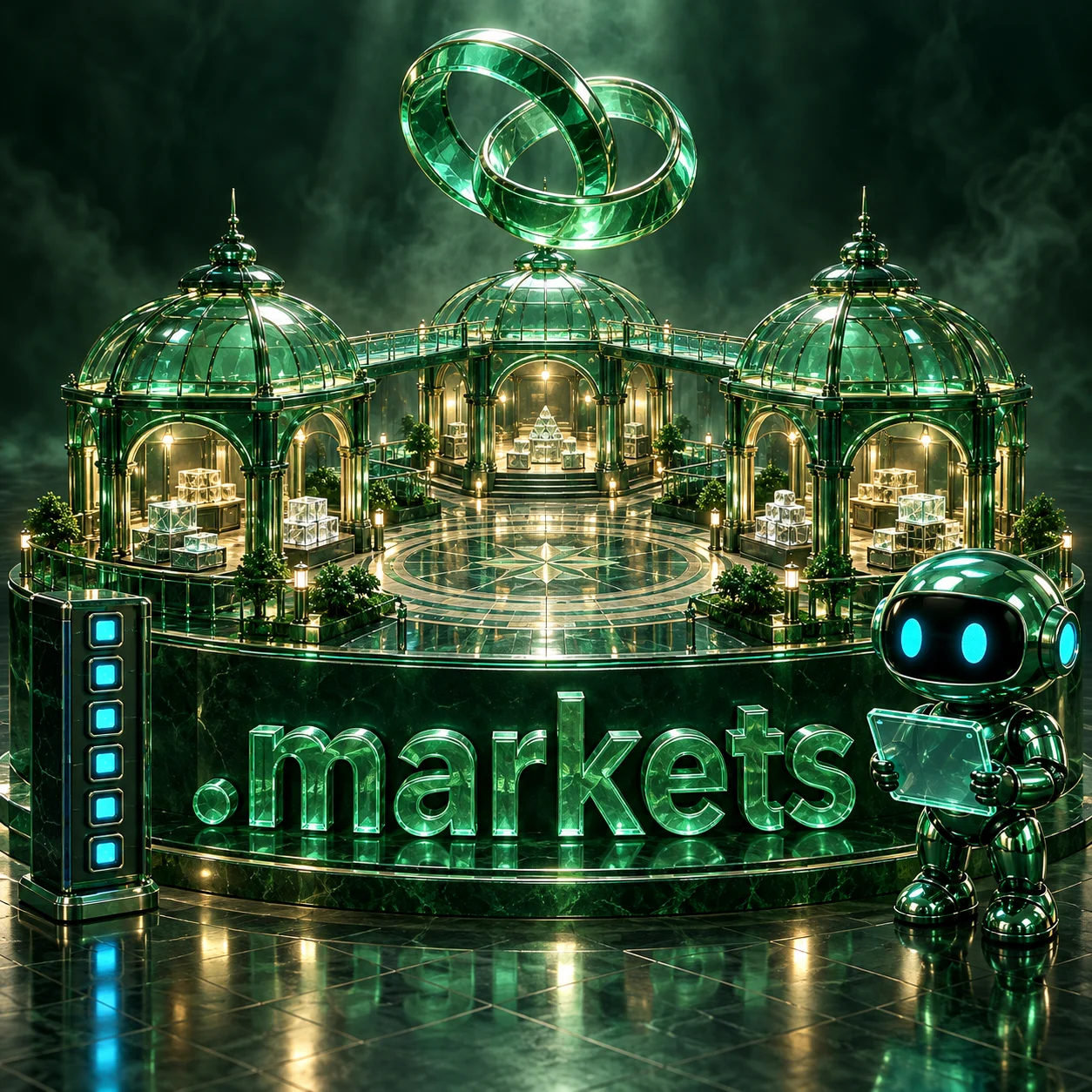 تصویر اختصاصی .markets، ربات و سرورهای شبکه