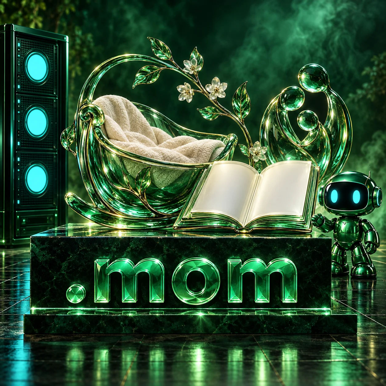 تصویر اختصاصی .mom، ربات و سرورهای شبکه