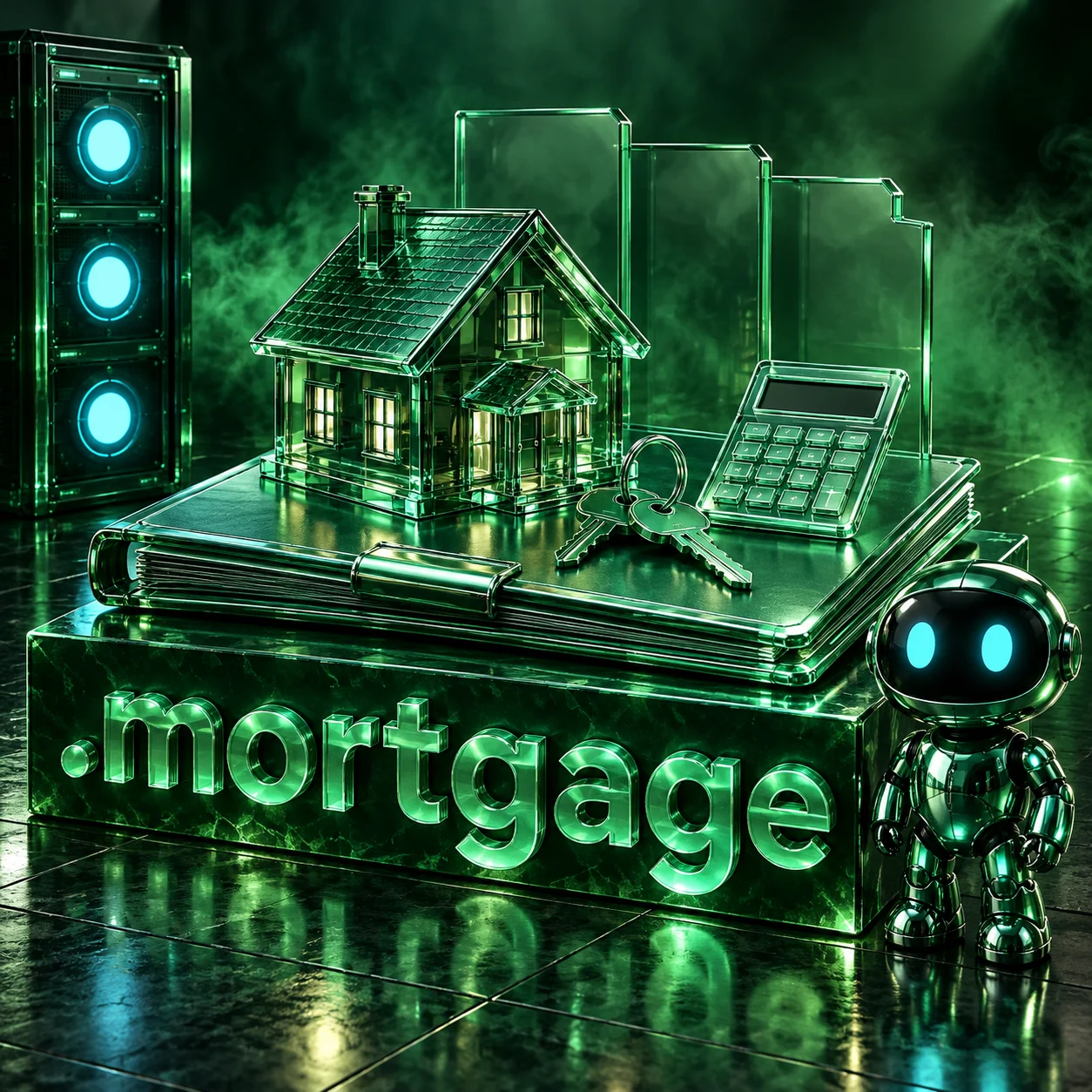 تصویر اختصاصی .mortgage، ربات و سرورهای شبکه