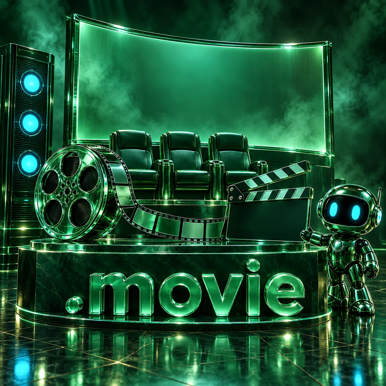 تصویر اختصاصی .movie، ربات و سرورهای شبکه