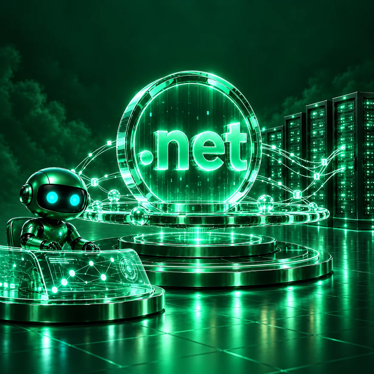 تصویر اختصاصی .net، ربات و سرورهای شبکه