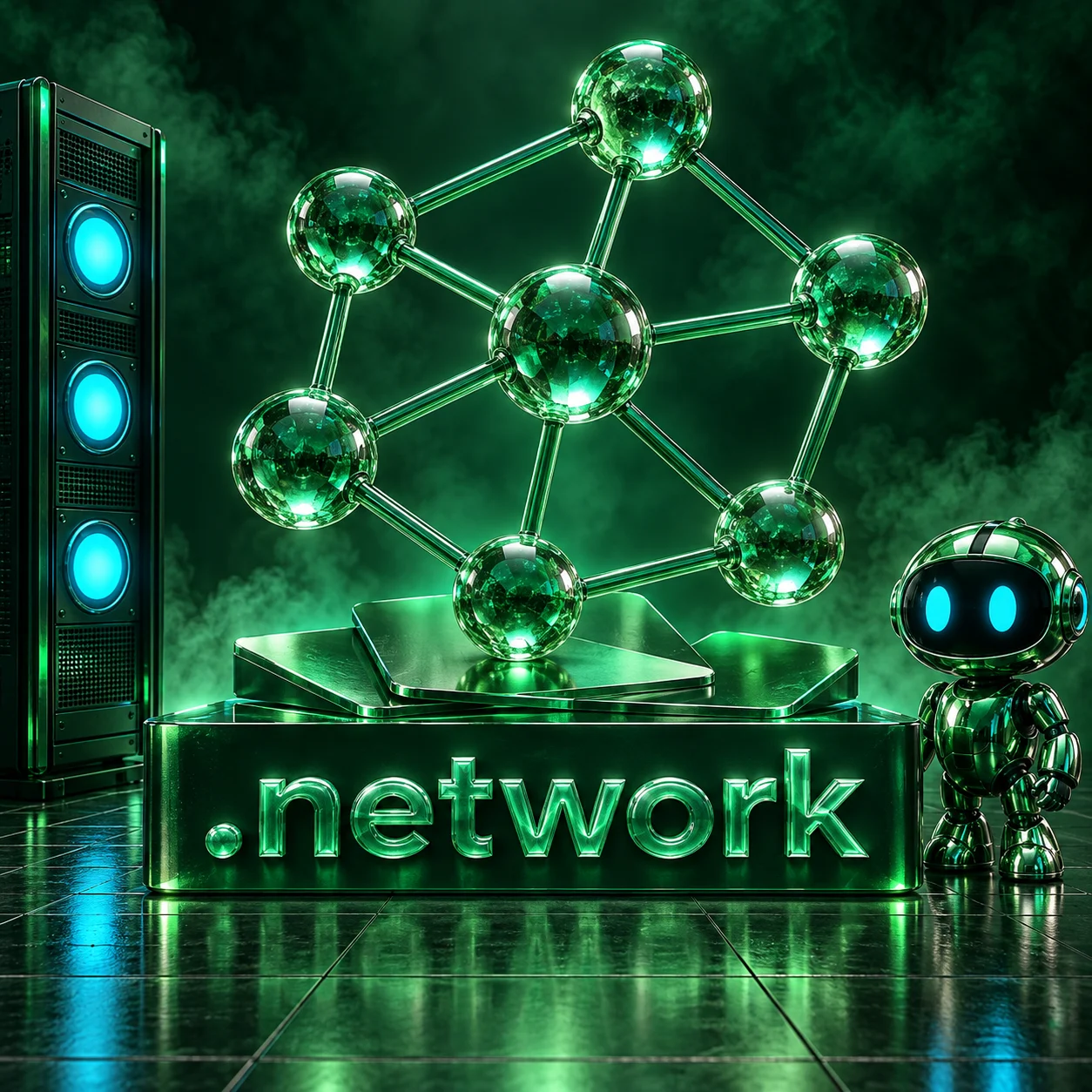 تصویر اختصاصی .network، ربات و سرورهای شبکه