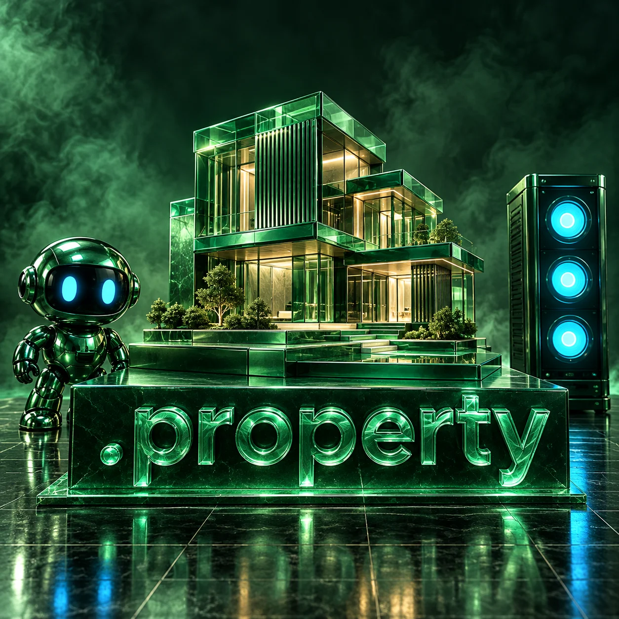 تصویر اختصاصی .property، ربات و سرورهای شبکه