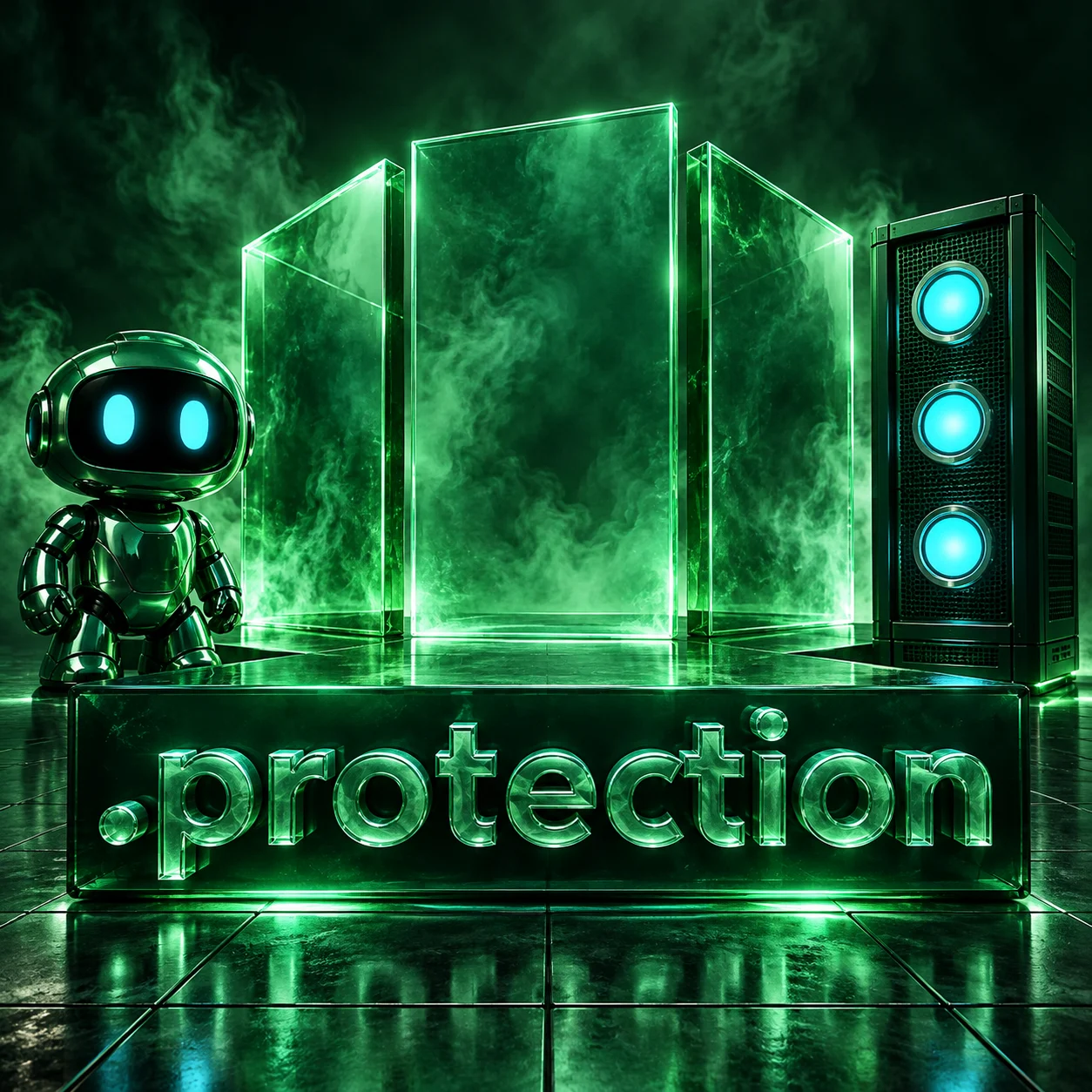 تصویر اختصاصی .protection، ربات و سرورهای شبکه