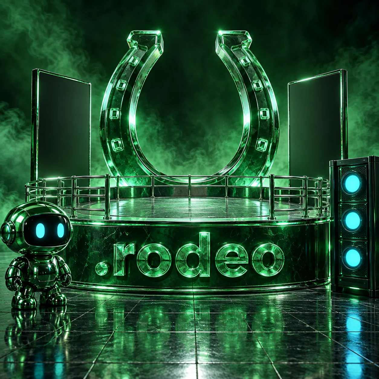 تصویر اختصاصی .rodeo، ربات و سرورهای شبکه