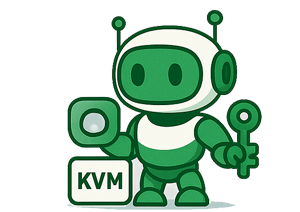دسترسی KVM اختصاصی