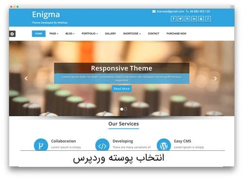 تصویر شاخص مقاله انتخاب پوسته wordpress قسمت دوم